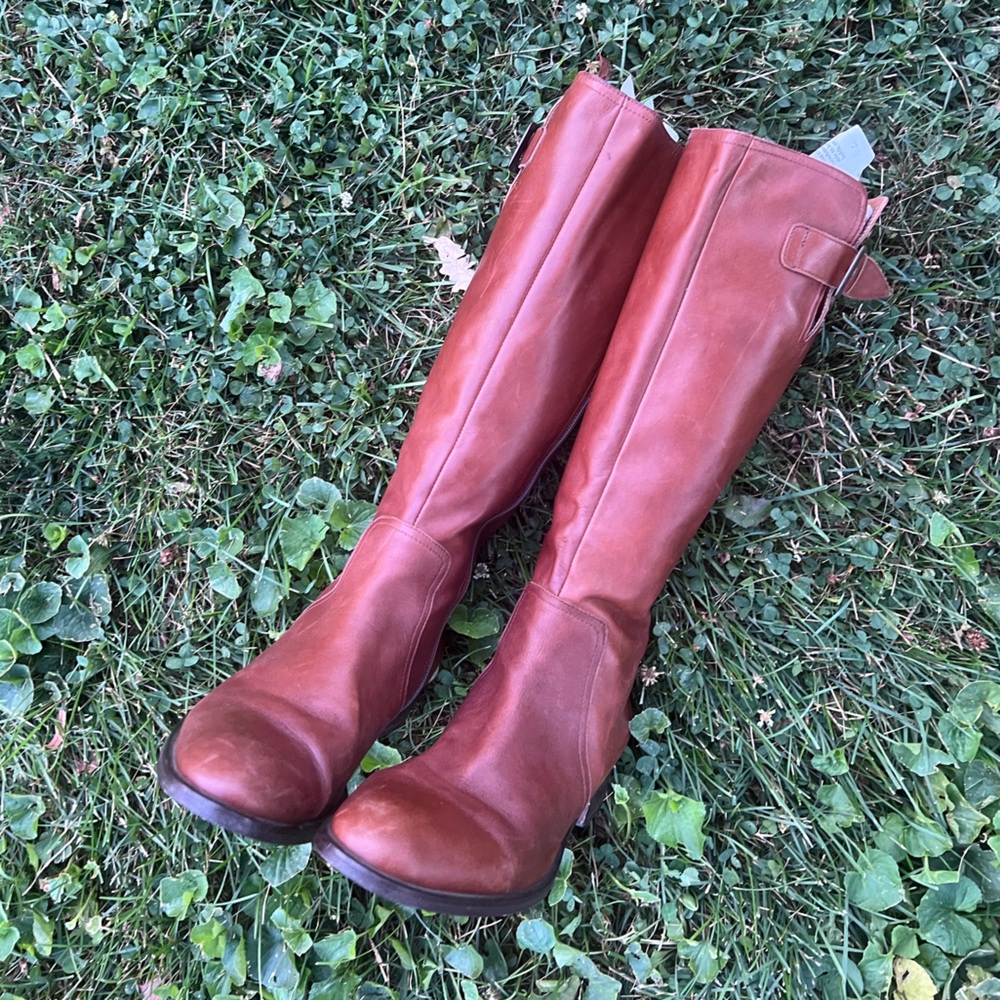 COPY - Vera Pella Genuine Leather Tall Brown Leather Boots Size 40 1/2 (size 9)